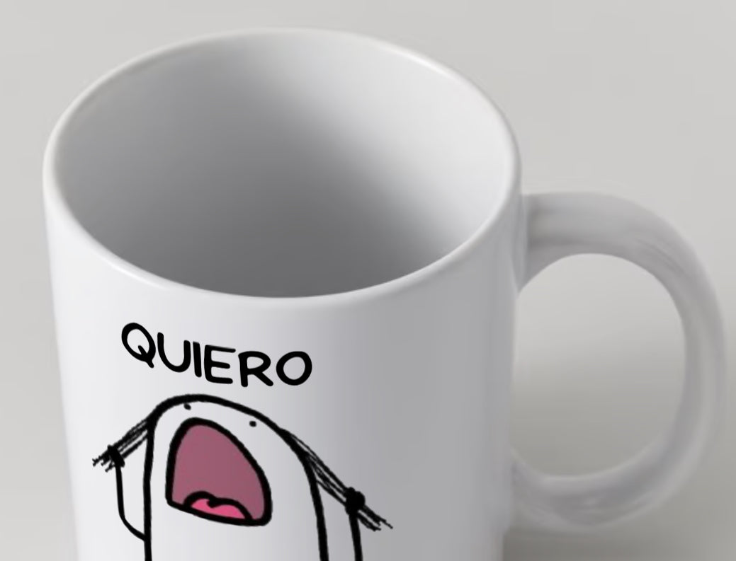 QUIERO CAFÉ MUG