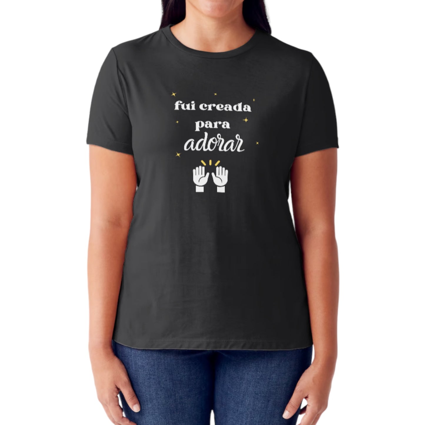 CREADA PARA ADORAR T-SHIRT