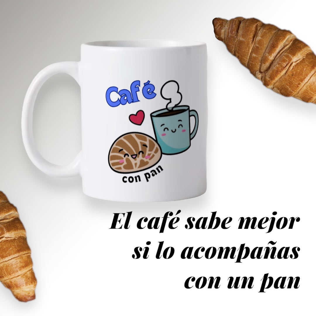 CAFÉ CON PAN MUG