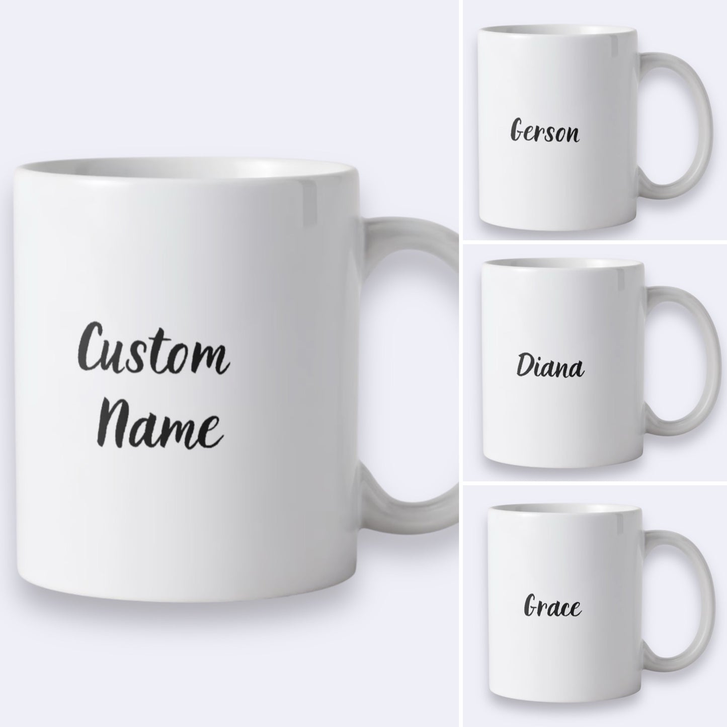 Custom Name - Merry Christmas Mug