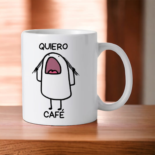 QUIERO CAFÉ MUG