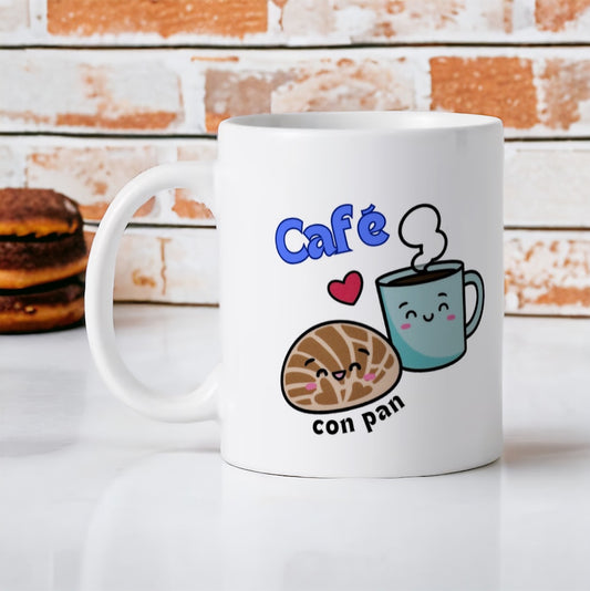 CAFÉ CON PAN MUG