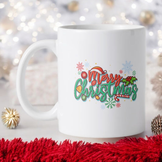 Custom Name - Merry Christmas Mug